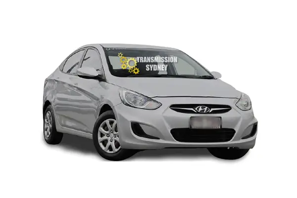 Hyundai Accent Sedan 2012, a vehicle we recondition transmissions for