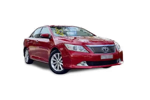 Toyota Aurion Sedan 2013, a vehicle we recondition transmissions for