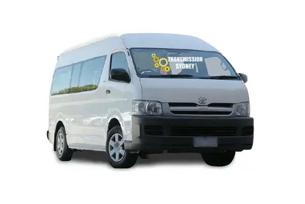 Toyota Hiace Bus 2006, a vehicle we recondition transmissions for